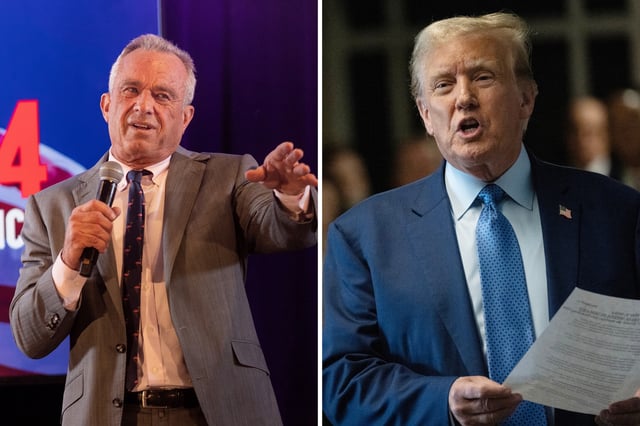 Donald Trump RFK Jr. Democrat Plant Biden