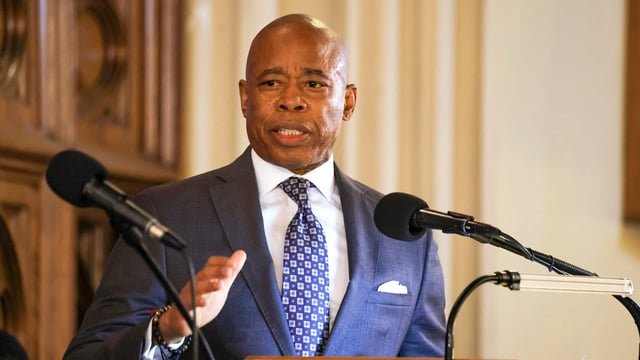 New York City Mayor Eric Adams was reportedly one of the recipients of Qin’s donations. Photo: NY Daily News/TNS