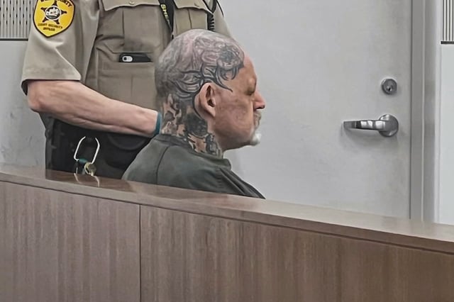 John P. Shadbar is facing nine felony charges, including attempted first-degree murder, aggravated battery, felony possession of a firearm and a hate crime after he allegedly shot his neighbor.
