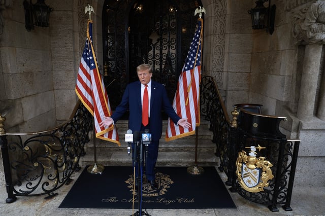 Donald Trump at Mar-a-lago