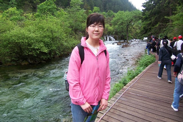 Chinese activist Zhang Zhan. The 38-year-old lawyer turned citizen journalist was jailed for 4 years for reporting on the Covid-19 outbreak in Wuhan.