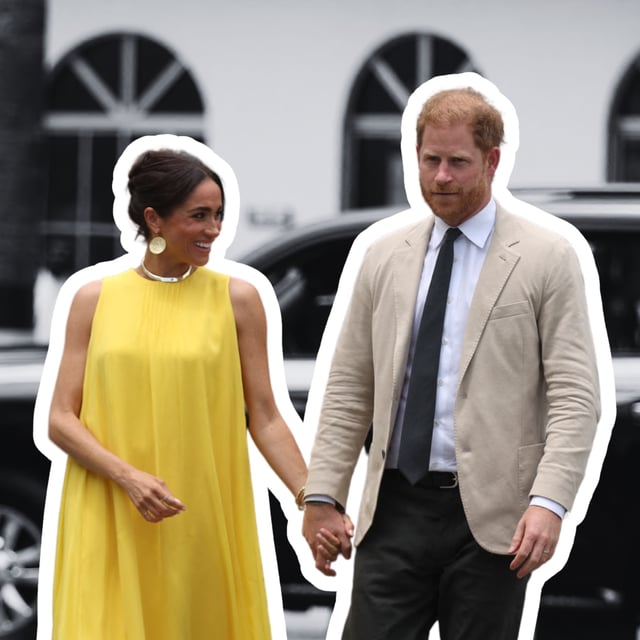 Meghan Markle and Prince Harry photographed in Lagos, Nigeria, May 12, 2024. The couple's visit will be chalked up as a "big PR win" a British news show has heard.