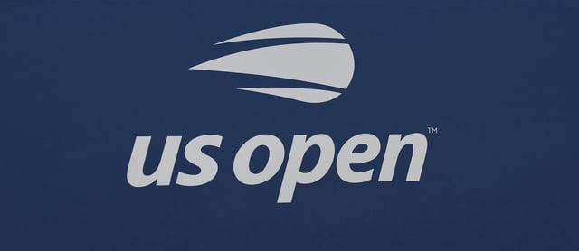 WB9MB1 New York, USA. 25th Aug, 2019. Flushing Meadows New York US Open Tennis 25/08/2019 US Open Tennis Logo Credit: Roger Parker/Alamy Live News
