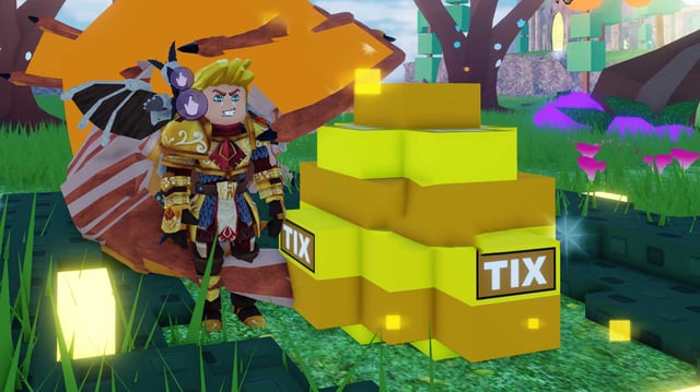 A Tix Egg in Dragon Adventures over the Roblox The Classic event.