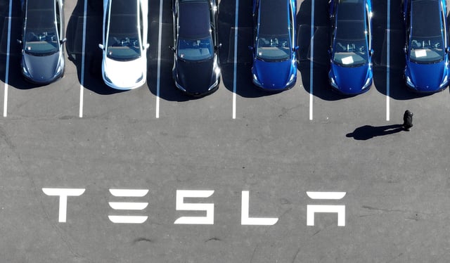 Tesla – an established global brand – often finds itself outperformed by Chinese rivals, to the disquiet of US automotive capital Detroit. Photo: AFP