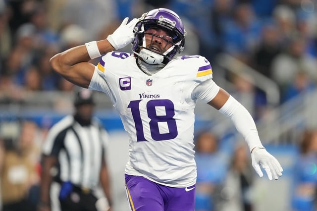Vikings wide receiver Justin Jefferson