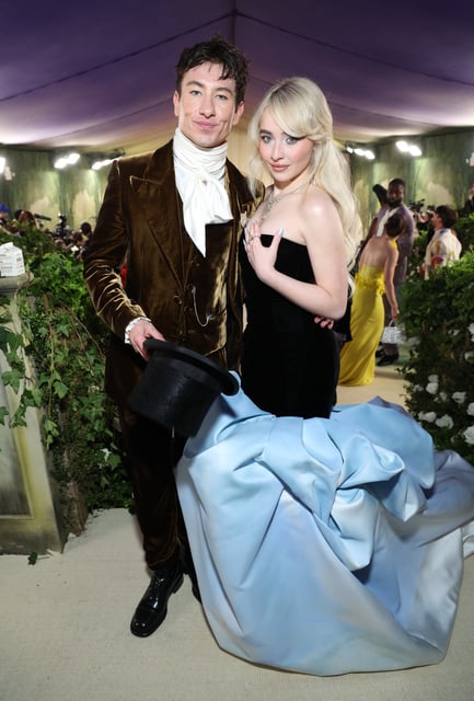 The pair posing at the steps of the 2024 Met Gala on May 6, 2024.