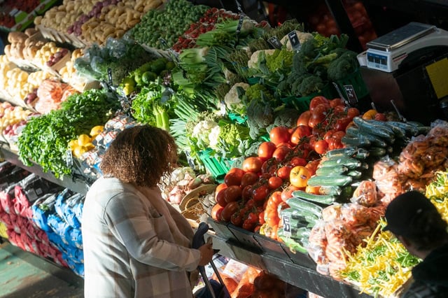 Fresh produce fruit and vegetables