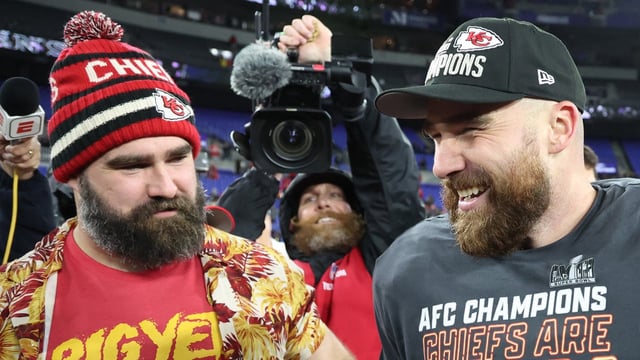 Jason Kelce Travis Kelce