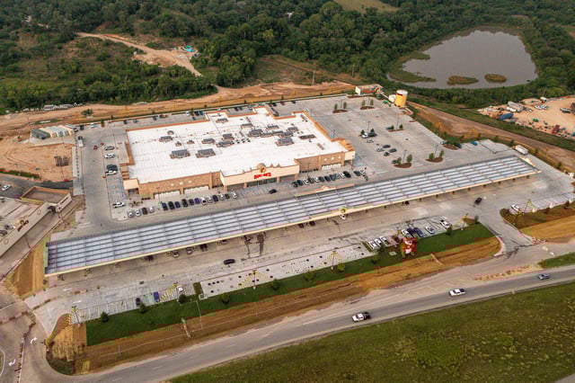 The new largest Buc-ee’s travel center opens to the public in Luling, Texas on Monday, June 10, 2024. The new store is 75,000 square feet and will have 120 fueling positions. The store will replace the city's current Buc-ee's location.