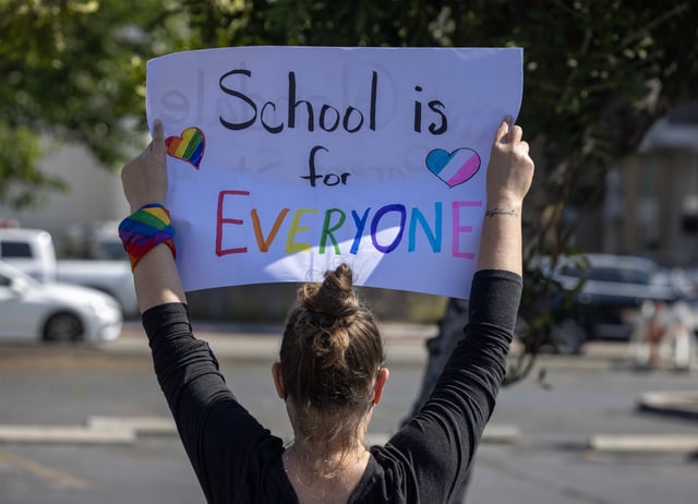 LGBTQ+ Youth Protest