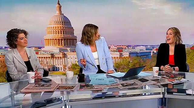 'It's Creepy!' CNN Morning Crew Laughs At New Trump-Taylor Swift 'Unusually Beautiful' Commentary