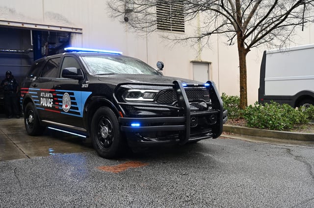 Pictured is an Atlanta Police Department vehicle.