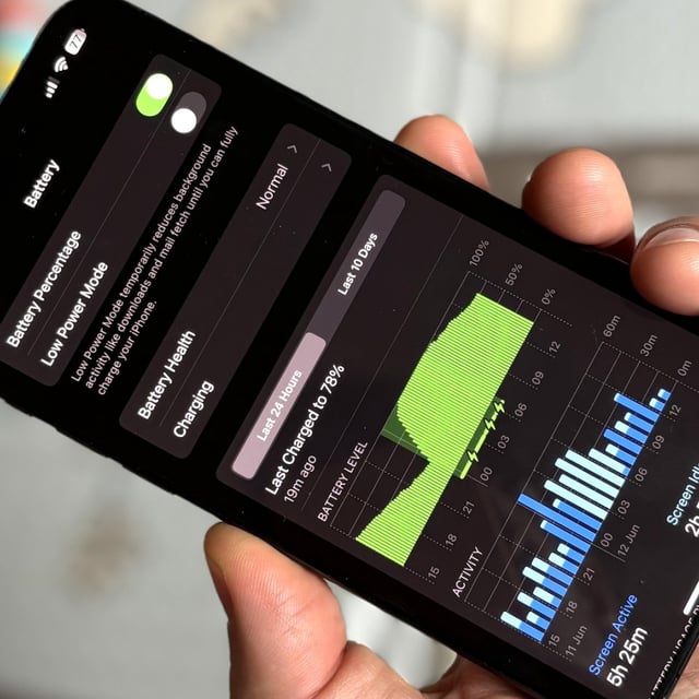 You'll get a notice if you plug your iPhone into a slow charger. 