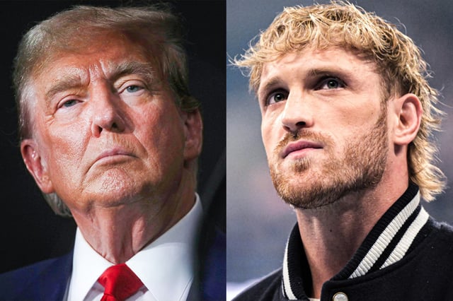 Donald Trump; Logan Paul.