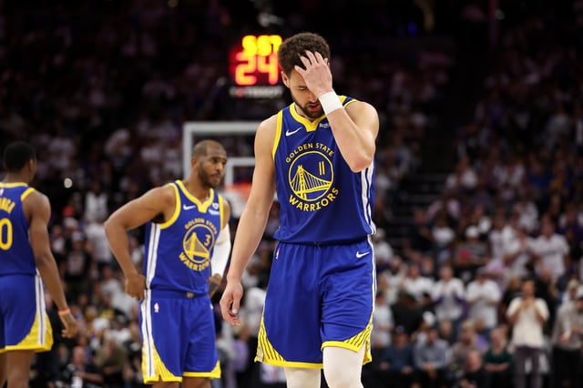 Klay Thompson Chris Paul Warriors