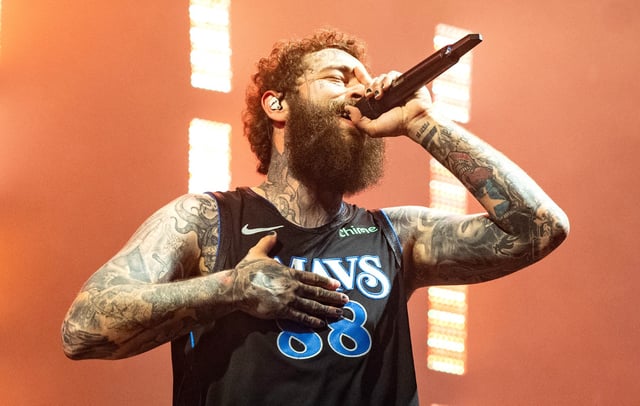 Post Malone performs live. Credit: Erika Goldring/Getty Images