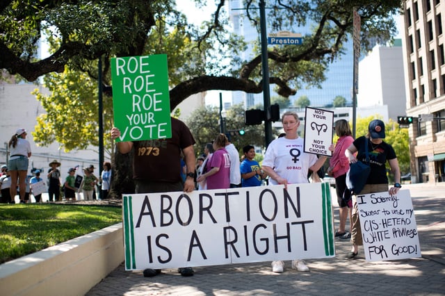 Abortion protesters