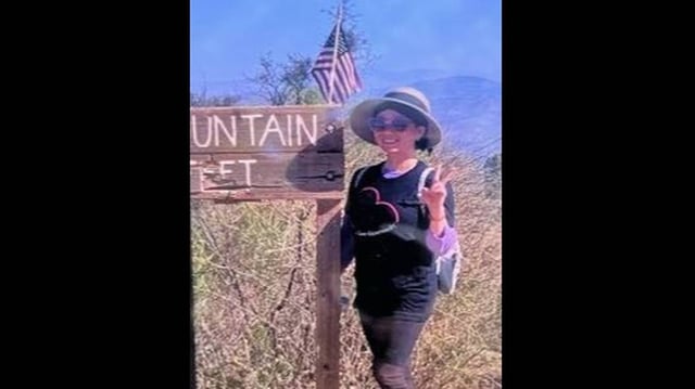A 50-year-old woman is missing after separating from her hiking group during a Southern California heat wave, police say.
