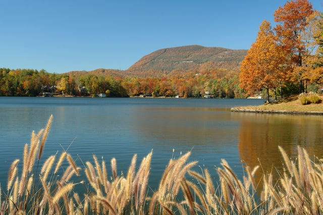 Lake Toxaway in North Carolina.