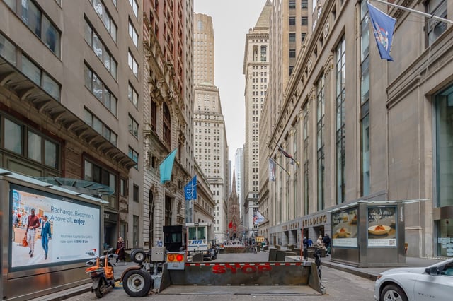 Wall Street, Manhattan USA (Pierre-Olivier/Shutterstock) Trump