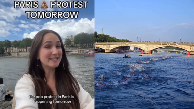2024 Paris Poop Protest