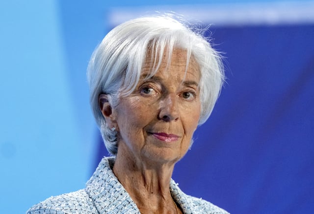 President of European Central Bank Christine Lagarde attends a press conference after a meeting of the ECB's governing council in Frankfurt, Germany, Thursday, June 6, 2024. Inflation is on the way down in Europe. That's good news. But not good enough for the European Central Bank to cut interest rates just yet. (AP Photo/Michael Probst, File)