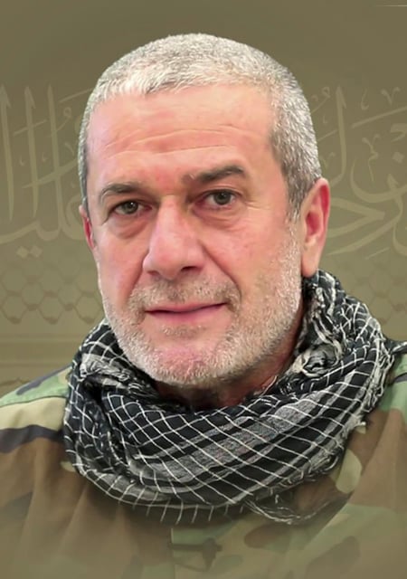 Hezbollah commander Mohammad Nasser. Photo: Hezbollah Media Relations Office via AP