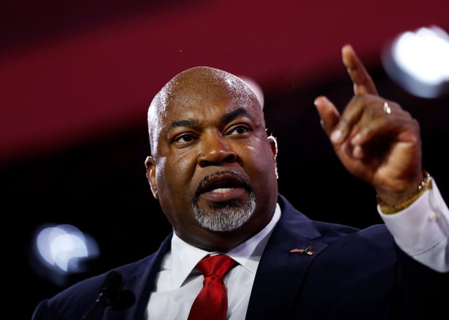 Lt. Gov. Mark Robinson, N.C., at the Faith and Freedom Road to Majority conference on June 21, 2024. 