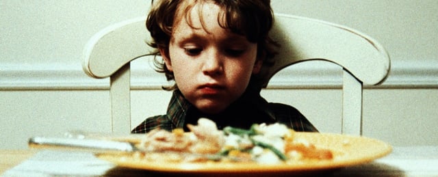 Boy Faces Dinner