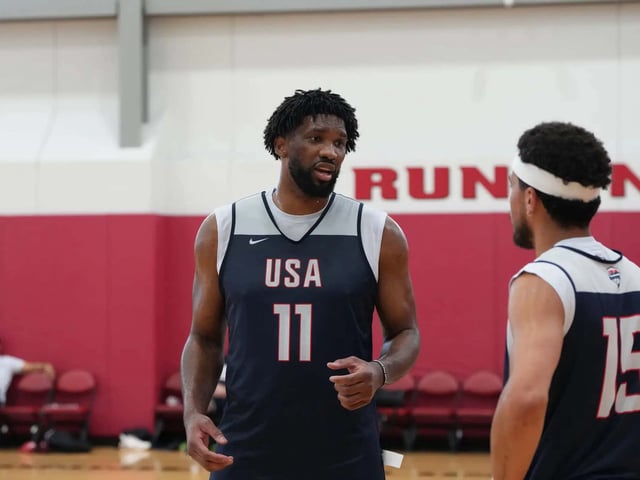 The Internet Is Accusing Joel Embiid Of Ring Chasing In The Olympics As He Prepares To Play For Team USA
