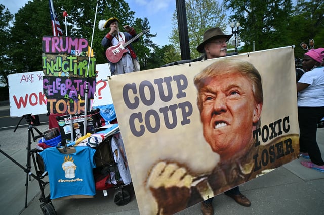 Protesting Trump