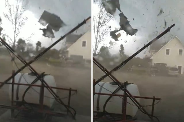 tornado in New York