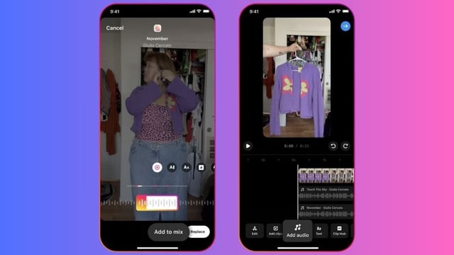 The multi-audio tracks feature for Instagram is rolling out to users in India