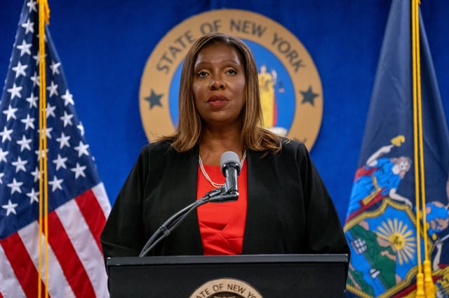 Letitia James announces new indictment