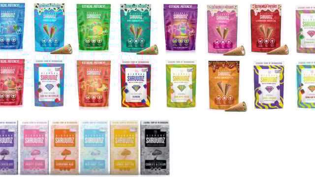 The many varieties of Diamond Shruumz the FDA recommends avoiding until illnesses in eight states are investigated.