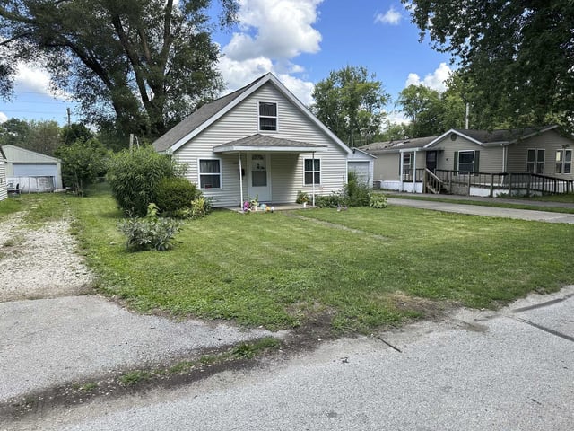 A home in Springfield, Ill. stands Thursday, July 18, 2024. Prosecutors have charged a sheriff's deputy with the murder of Sonya Massey and accuse Sean Grayson of shooting the Black woman in the face on July 6, 2024, while responding to her report of an intruder at her home.