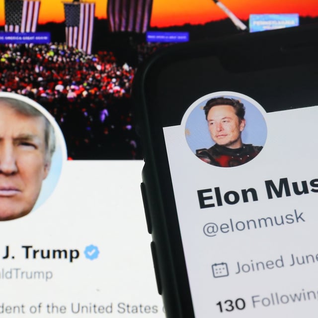 Pro-Trump hashtags are being given custom icons on X by the platform.
