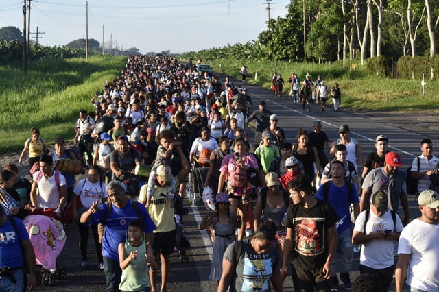 Mexico Migrant caravan