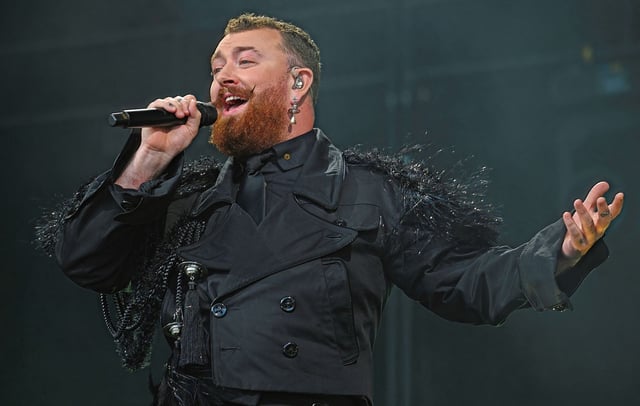 Sam Smith performs during the Pinkpop Festival on June 23, 2024. CREDIT: Didier Messens/Getty Images