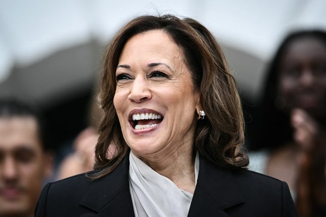 Vice President Kamala Harris at the White House on July 22, 2024.