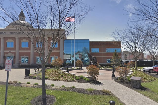 The Perth Amboy Police station