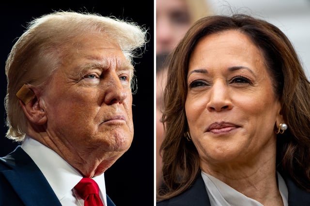 Kamala Harris Donald Trump Polling 24 Hours