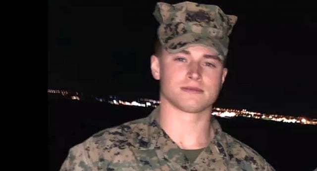 Ex Marine Liam Collins.