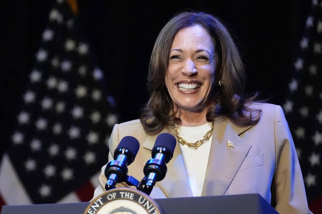 Kamala Harris in Massachusetts