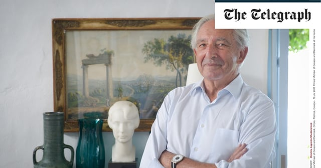 Prince Michael: one of his books was about his encounters with ghosts in castles and palaces around Europe 