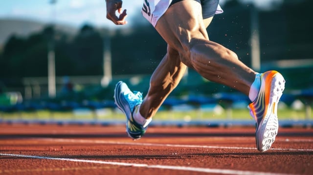 man running