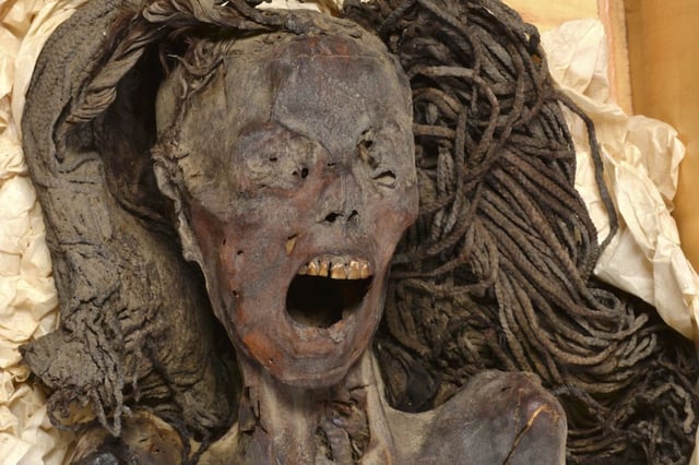 The Screaming Woman mummy