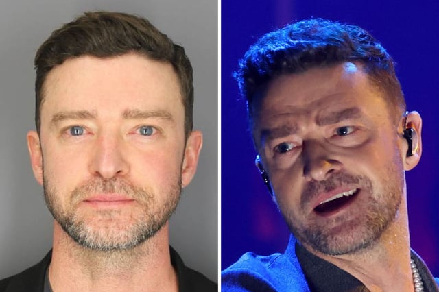 Justin Timberlake DWI mugshot, court date