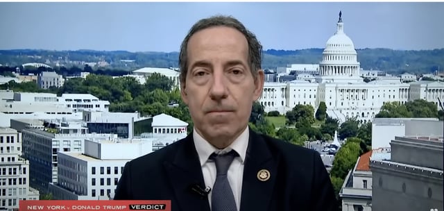 U.S. Rep. Jamie Raskin, D-M.d., speaks to a left-leaning media outlet.